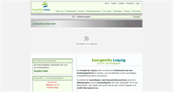 Desktop Screenshot of energiecity-leipzig.de